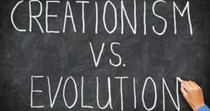 creationism vs evolution